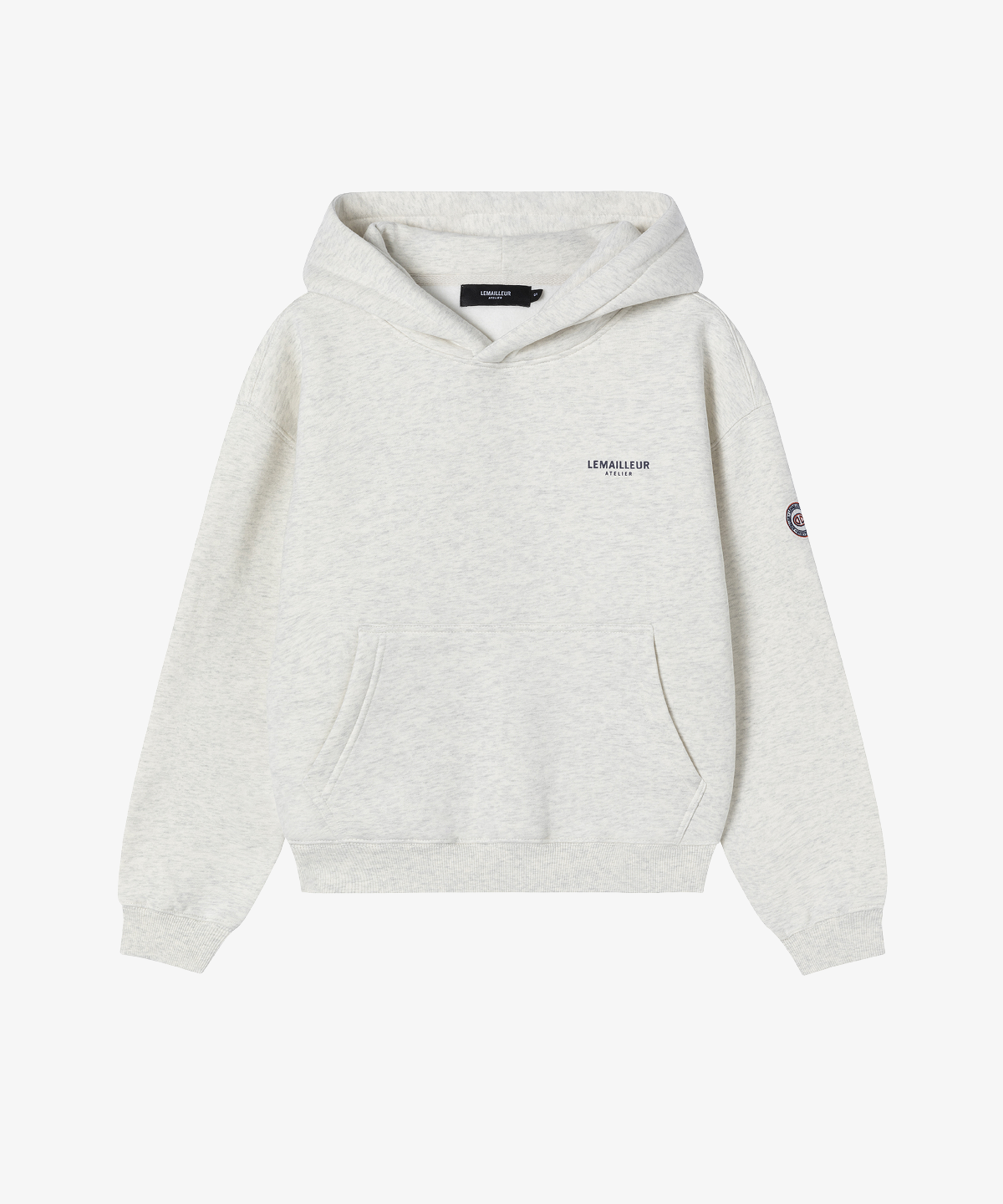 HOODIE ASH GREY