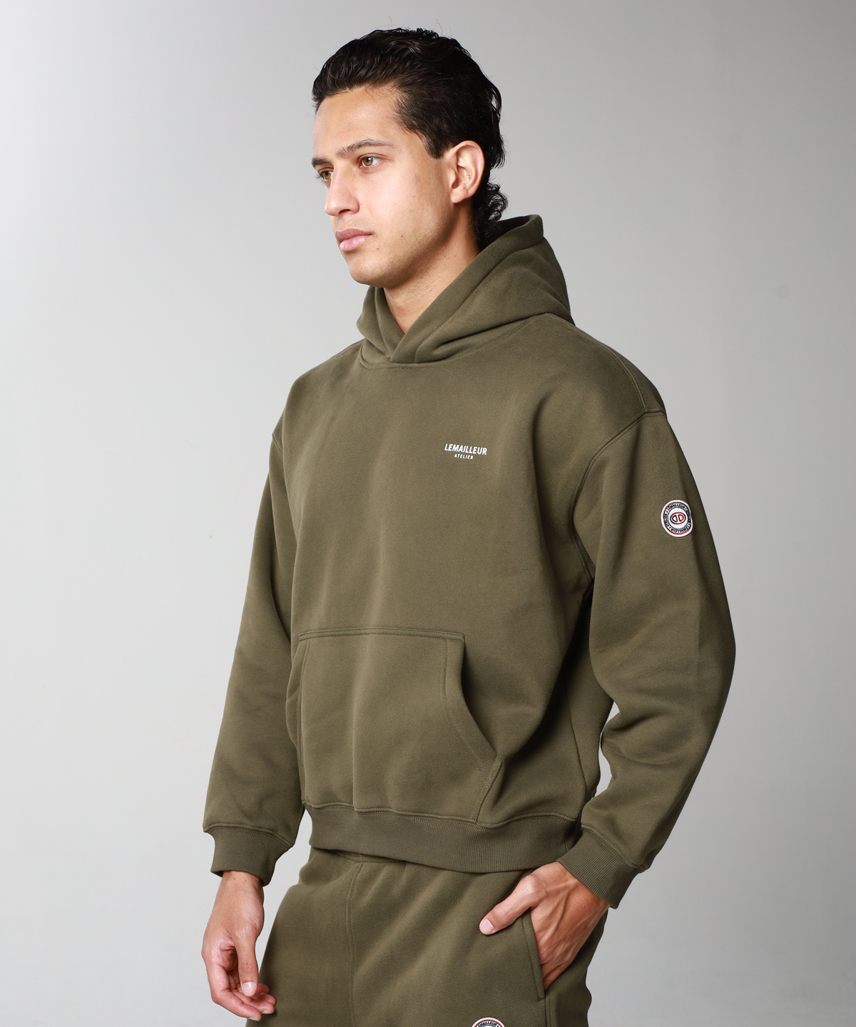 HOODIE OLIVE GREEN