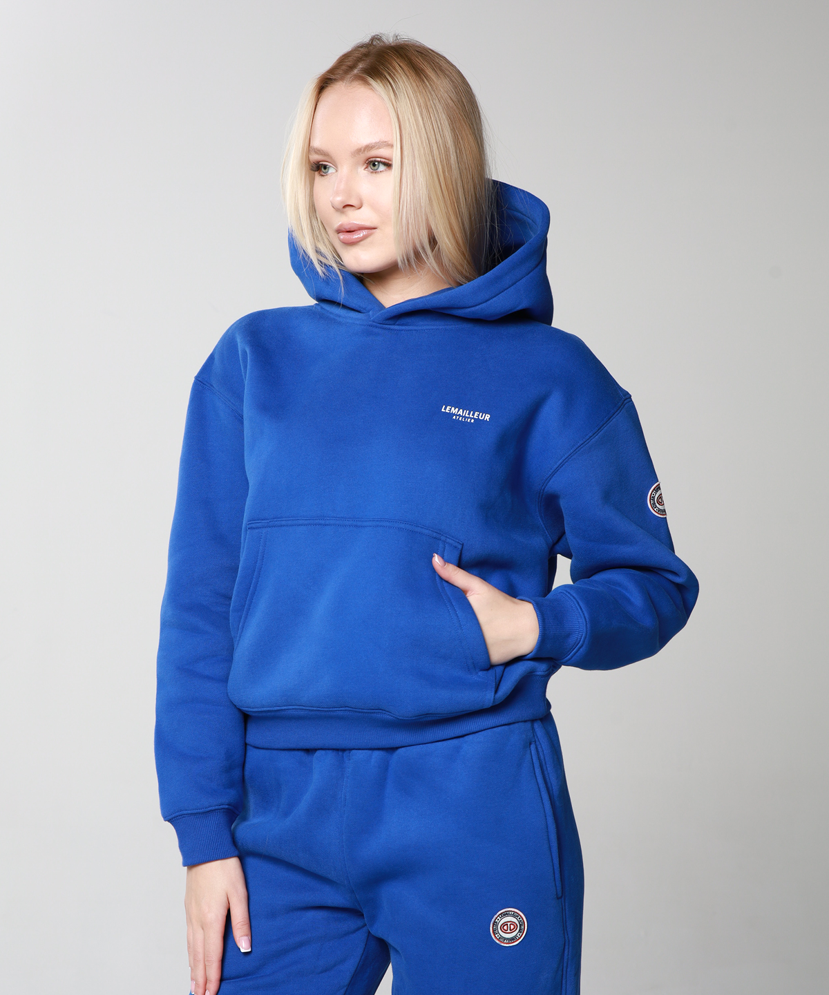 HOODIE BLEU ROYAL