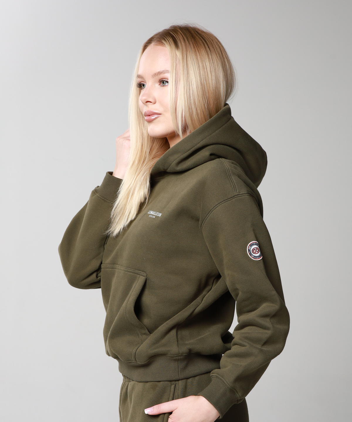 HOODIE OLIVE GREEN