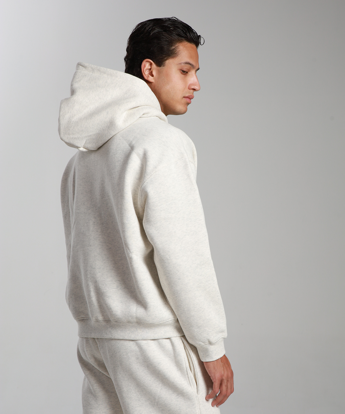 HOODIE ASH GREY